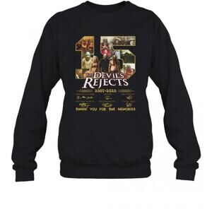 15 The Devils Rejects Thank You For The Memories Signature T-Shirt